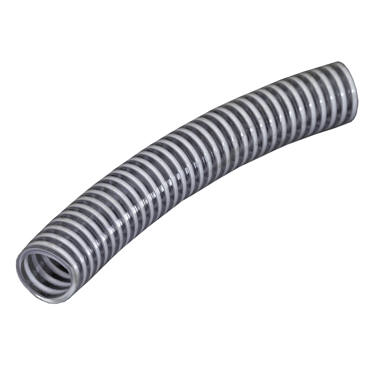 1-1/2" ID PVC Reinforced Suction Hose 5' Length of PVC Suction Hose