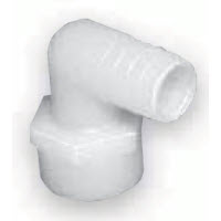 3/8" FNPT x 1/2" HB Nylon Elbow