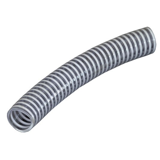 1-1/2" ID PVC Reinforced Suction Hose 10' Length of PVC Suction Hose