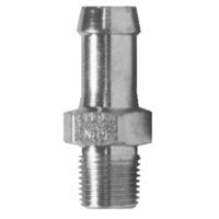 3/8" ID X 1/4" MNPT King Steel Hex Nipple