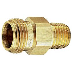 1/4" NPT Brass Male Nozzle Body