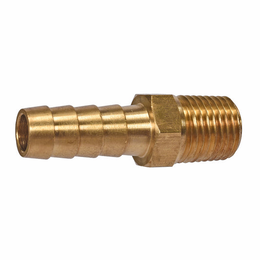 1/4" MNPT x 3/8" Brass Hose Barb