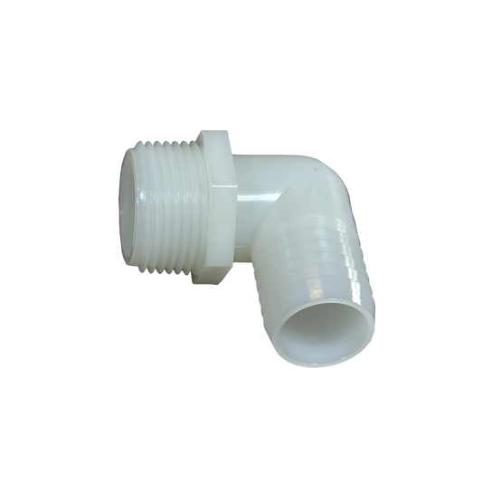 1" MNPT x 1/2" HB Nylon Elbow