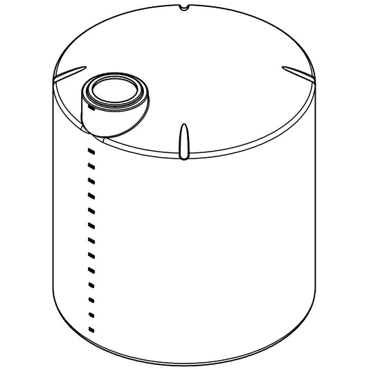 Norwesco 3000 Gallon Vertical Storage Tank