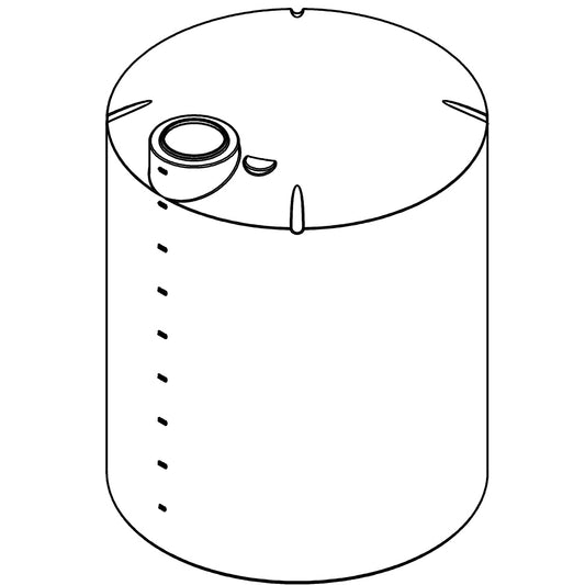 Norwesco 4200 Gallon Vertical Storage Tank