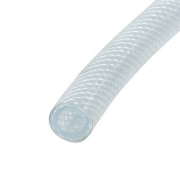 300' Length of 1/4" ID Clear Braid Hose