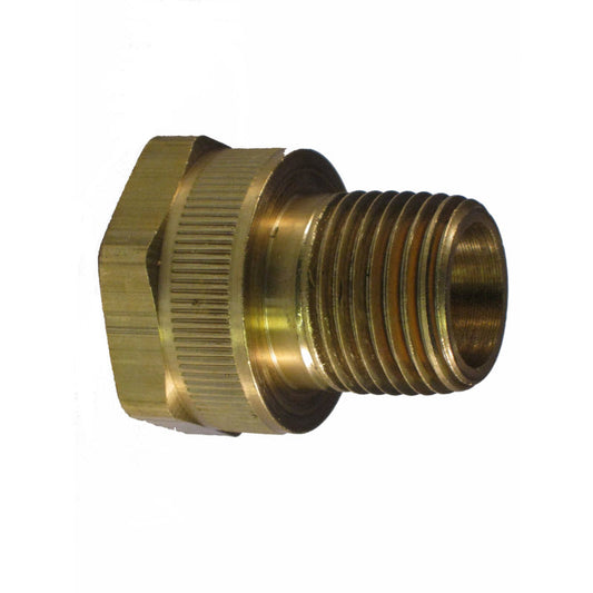 FGHT X 1/2" MNPT Brass Adapter