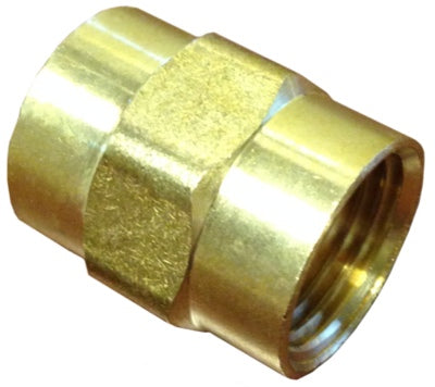 1/4" FNPT Brass Female Coupler