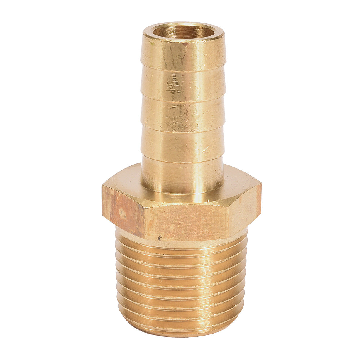 1/2" HB X 1/2" MNPT Brass Male Insert