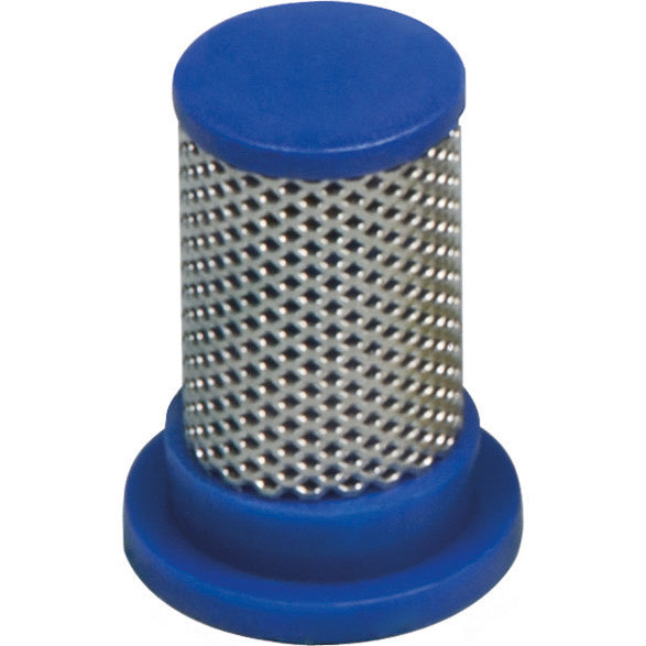 50 Mesh Tip Strainer w/ 10 PSI Check Valve - Blue - Arag