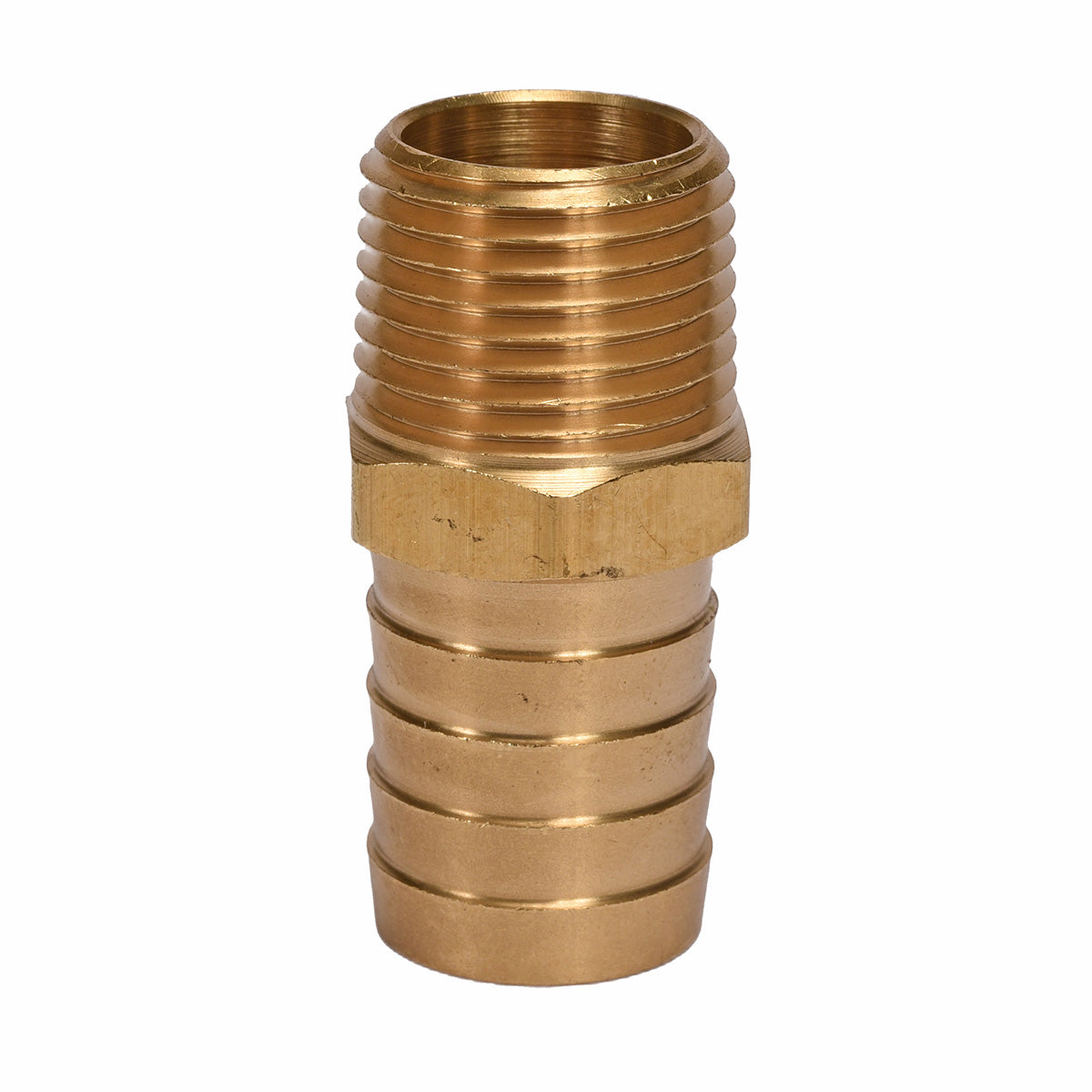 1/2" MNPT x 3/4" Brass Hose Barb