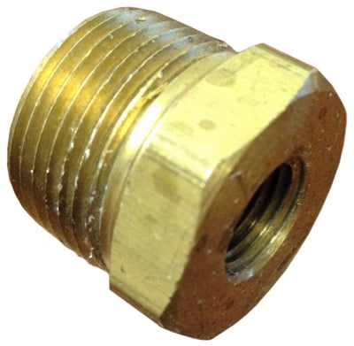 3/4" MNPT x 3/8" FNPT Brass Reducer Bushing