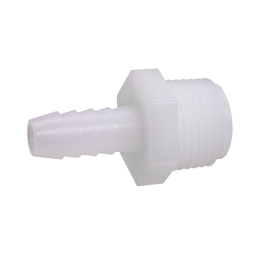 1/2" MNPT x 3/8" HB Nylon Fitting