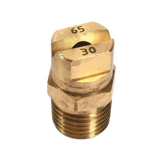 H1/4U-6530 1/4" MNPT Threaded Brass Spray Nozzle