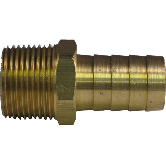 5/16" X 1/4" Brass Male Insert