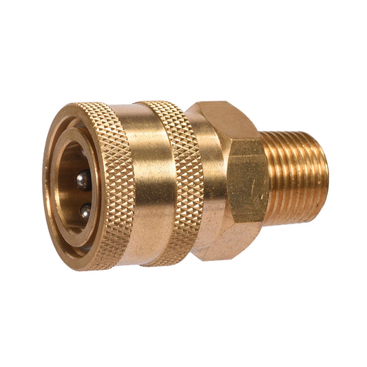 Quick Coupler 3/8" MPT Brass Socket