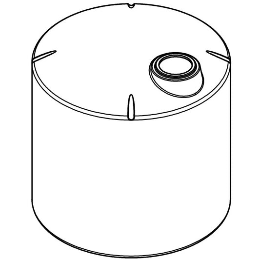 Norwesco 3000 Gallon Vertical Storage Tank