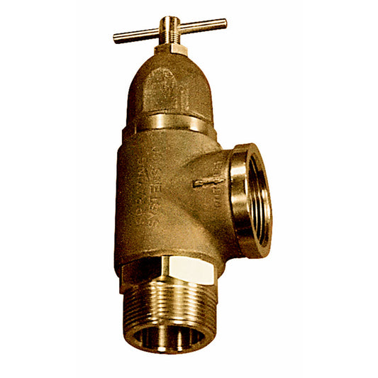 1" 150 PSI Brass Relief Valve