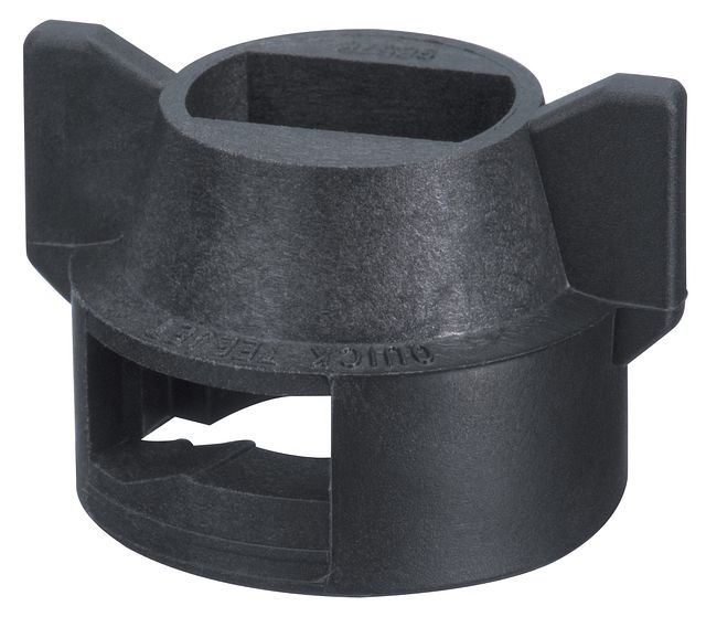 Large Tip Quickjet Cap & Gasket (Black)