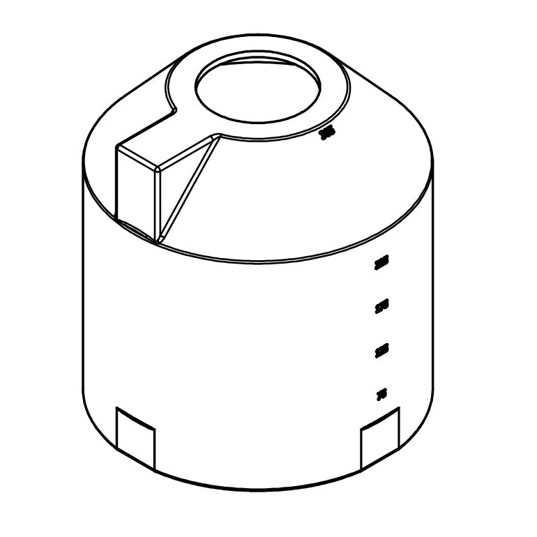 Norwesco 305 Gallon Vertical Storage Tank