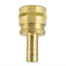 3/8" Brass Socket w/ Hose Barb