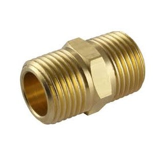 1/2" Brass Close Nipple