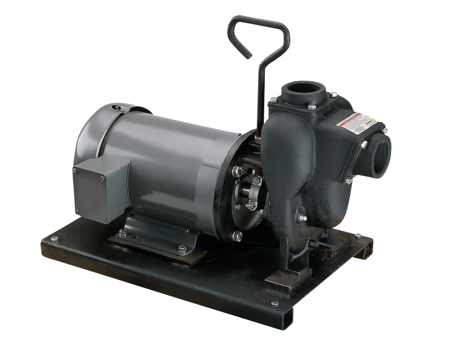 2" Cast Iron pump with 5.0 HP Cast Iron Pump with 5.0 HP Single Phase Motor