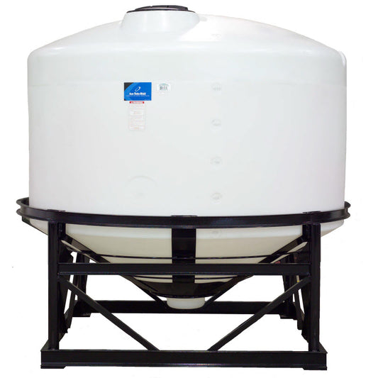 1600 Gallon-30 Degree Cone Bottom Dome Top Tank