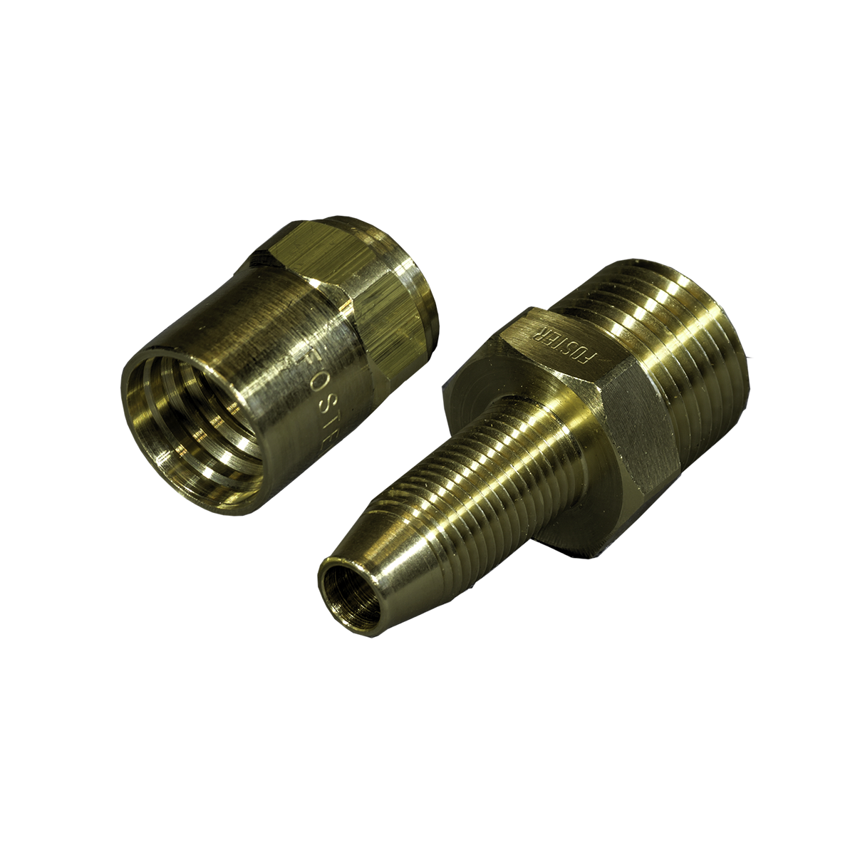 1/4" MNPT, 1/2" ID X 13/16" OD MPT Hose Fitting