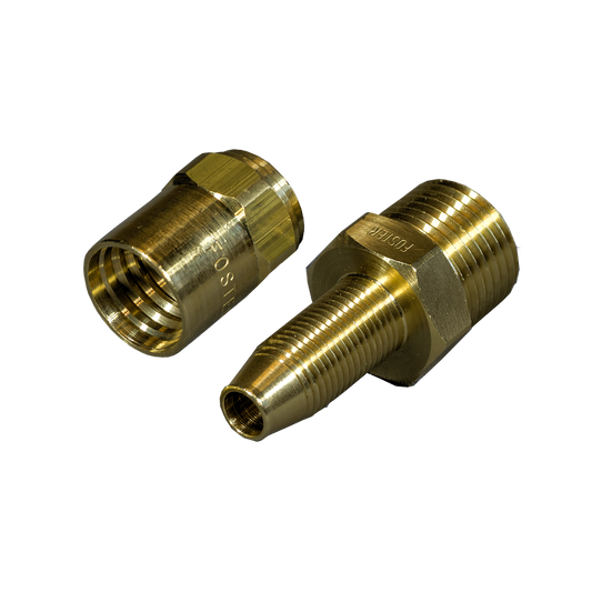 1/4" MNPT, 1/2" ID X 13/16" OD MPT Hose Fitting