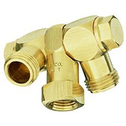 1/4" NPT (F) Double Swivel Nozzle Body