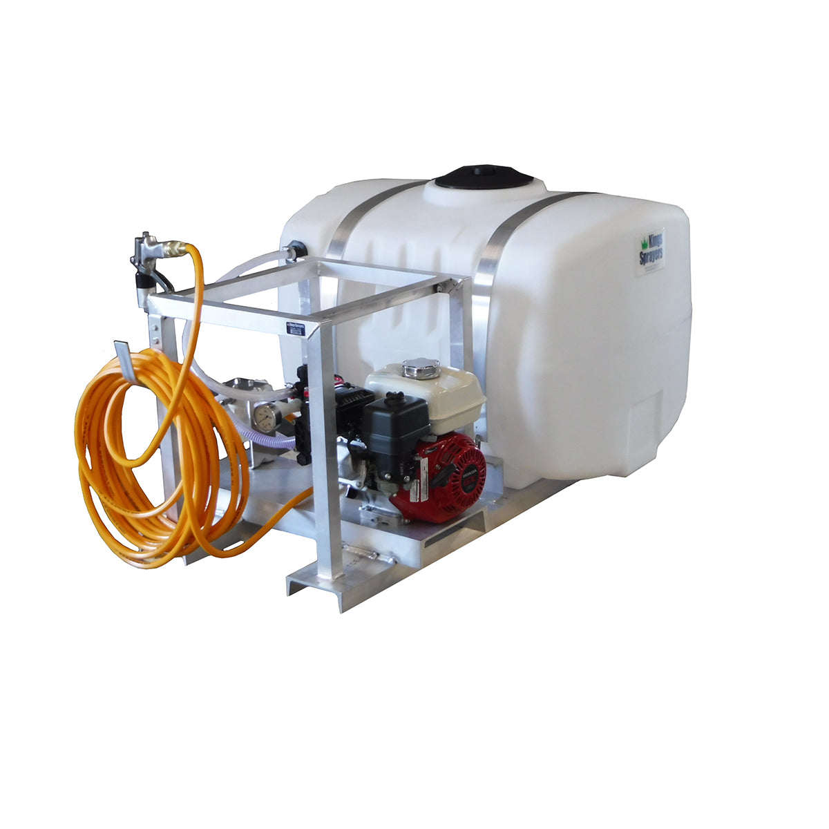 Kings Sprayers 100 Gallon Skid Sprayer with 6 gpm Diaphragm Pump