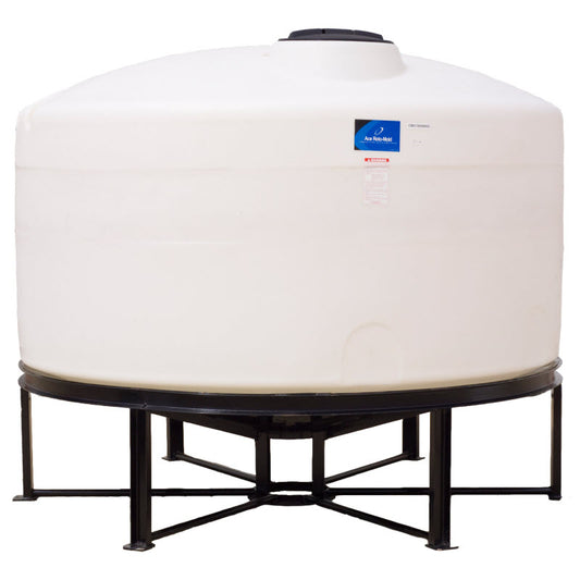 1300 Gallon-15 Degree Cone Bottom Dome Top Tank