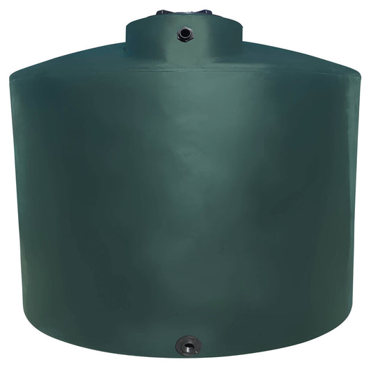 Norwesco 3000 Gallon Vertical Water Tank (Dark Green)