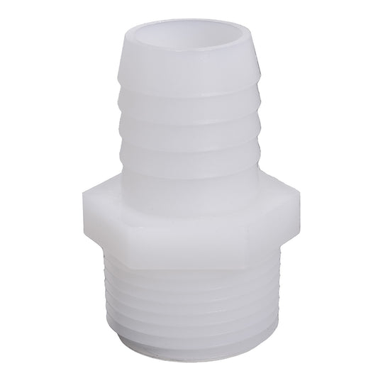 3/4" MNPT x 3/4" HB Nylon Fitting