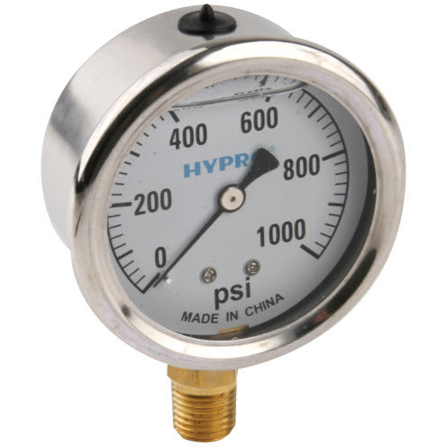 0-5000 PSI Pressure Gauge (Bottom Mount)