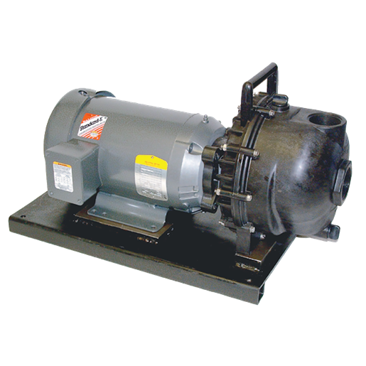 2" Poly Pump With 5.0 HP Single Phase Electric Motor with EPDM