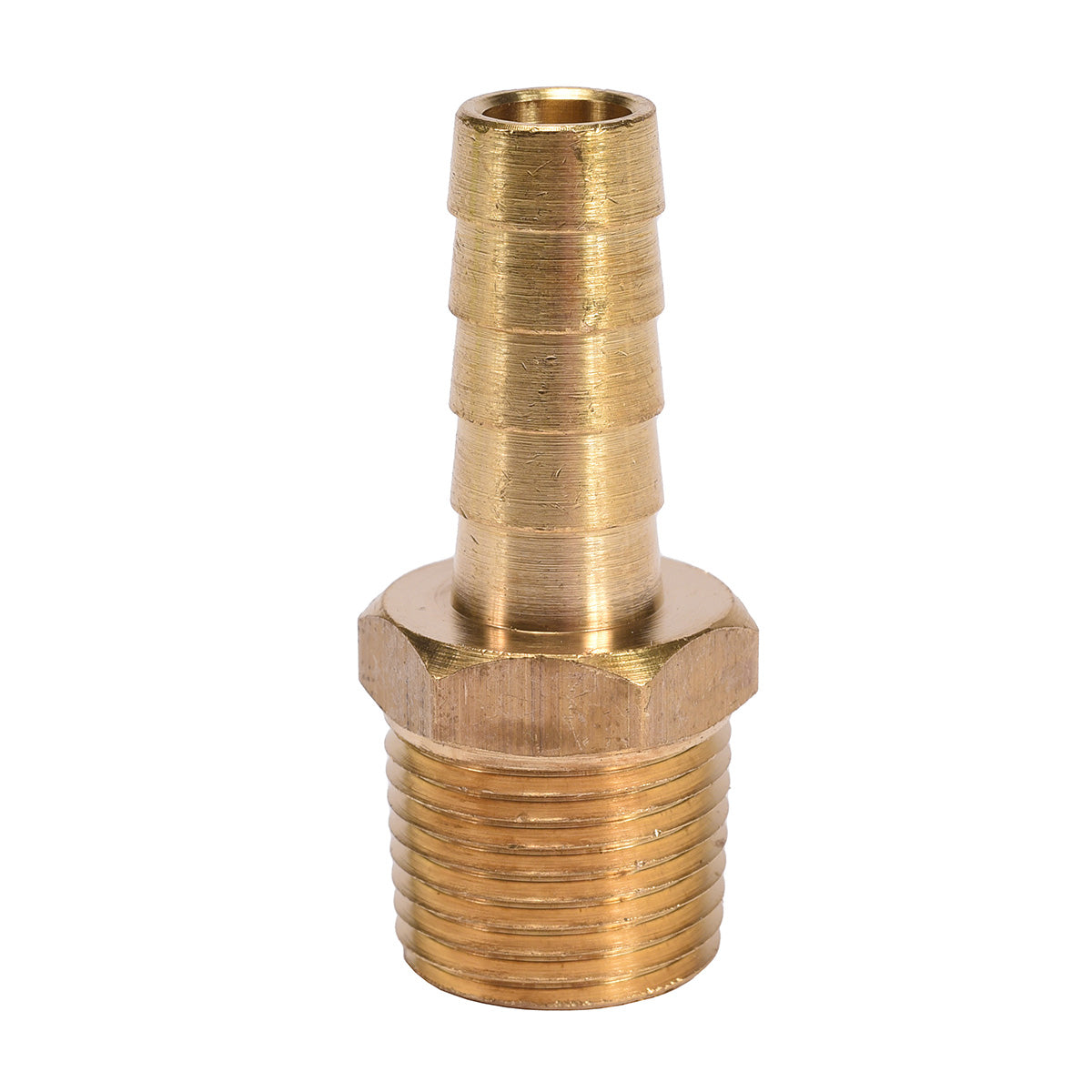 3/8" MNPT x 3/8" Brass Hose Barb