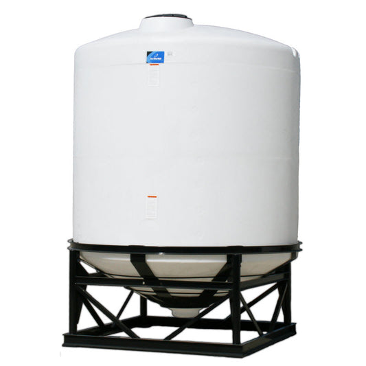 2495 Gallon-30 Degree Cone Bottom Dome Top Tank