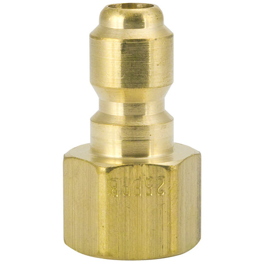 1/4" FPT Brass Plug