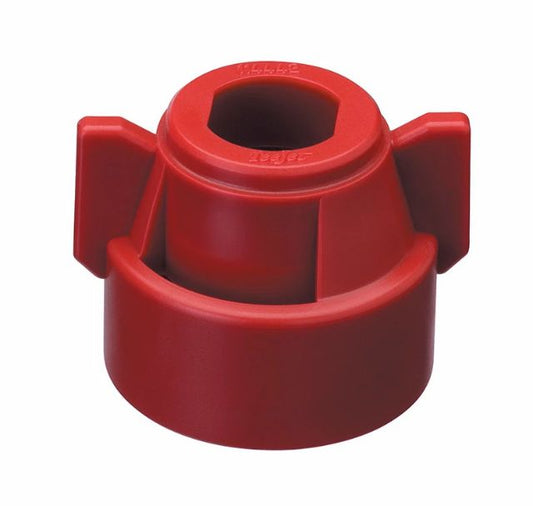 114443-3-CELR (Red) Cap & Gasket