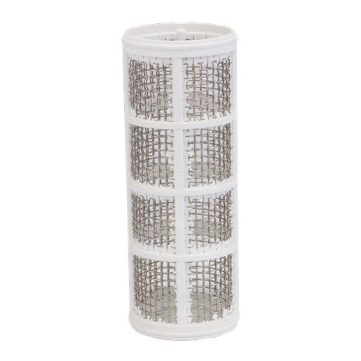 1-1/2"- 2" 6 Mesh Screen (White)