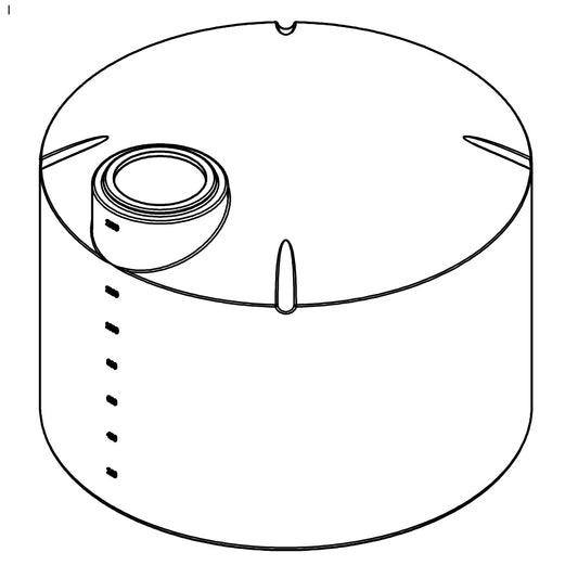 Norwesco 1550 Gallon Vertical Storage Tank