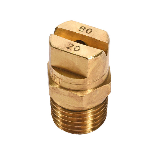 H1/4U-8020 1/4" MNPT Threaded Brass Spray Nozzle