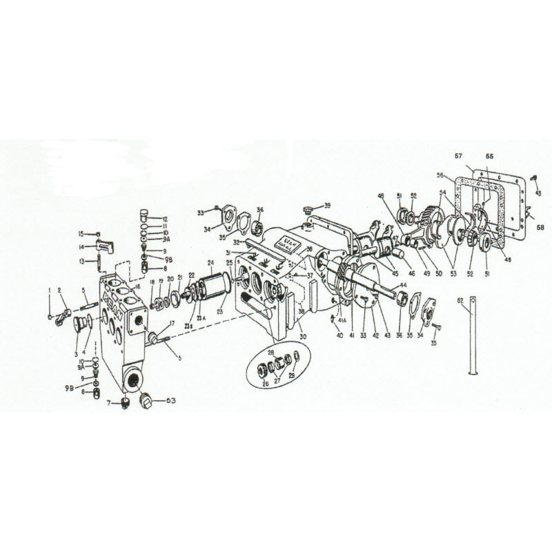 FMC John Bean 6-60D Piston Pump