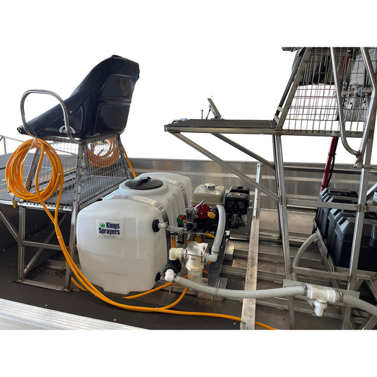 Kings Sprayers 50 Gallon Boat Skid Sprayer with 10 gpm Diaphragm Pump