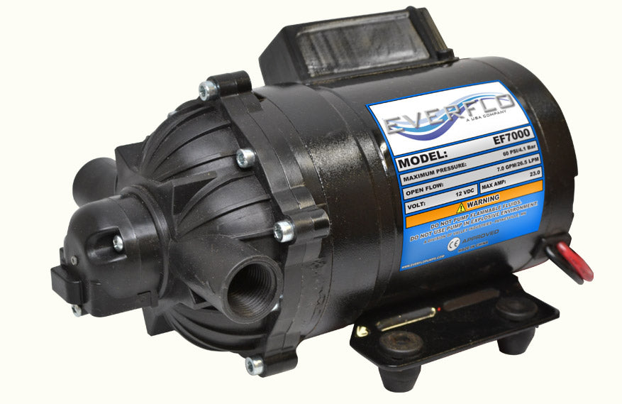 EF7000 Everflo 12V Diaphragm Pump