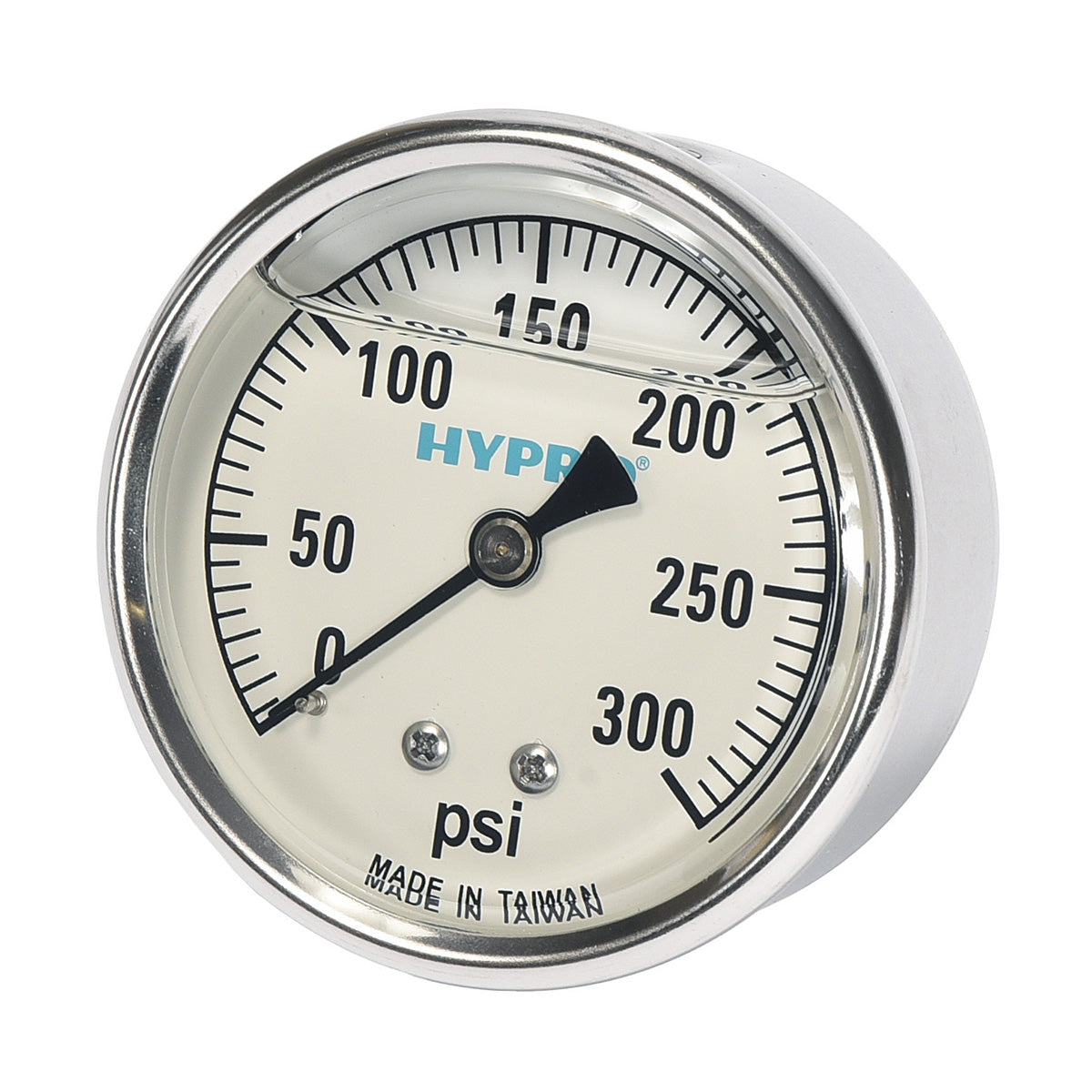 0-300 PSI Pressure Gauge (Back Mount)