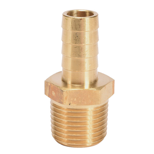 1/2" MNPT x 1/2" Brass Hose Barb