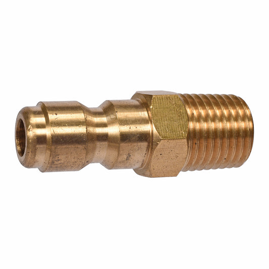 1/4" MPT Brass Plug